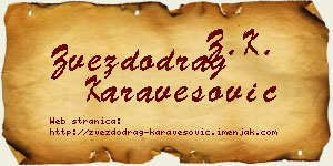 Zvezdodrag Karavesović vizit kartica